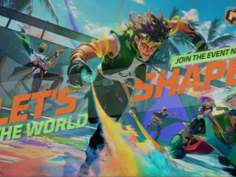 Classy FF panel promo image featuring colorful characters in an action-packed Free Fire event scene