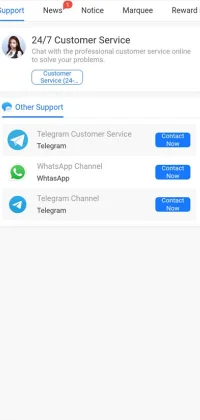 1jj Game 24/7 customer support options via Telegram and WhatsApp